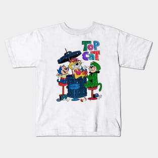 Vintage Top Cat Kids T-Shirt